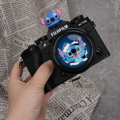 史迪仔相机卡通镜头盖热靴盖