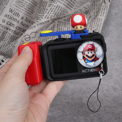 大疆DJIaction4/5pro马里奥配件