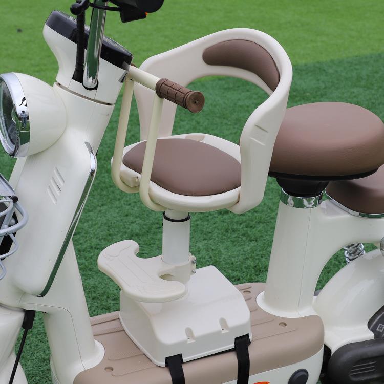 雅迪冠能dt8欧骏dv2小飞象m6电动车儿童座椅前置坐椅de6dm1专用g5