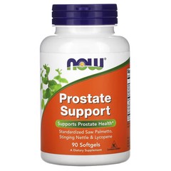 美国Now Prostate Support锯棕榈刺荨麻根提取物锌番茄红素前列摄