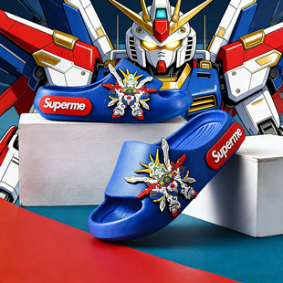 儿童拖鞋男孩卡通防滑软底室内浴室洗澡静音防臭男童凉拖鞋中大童