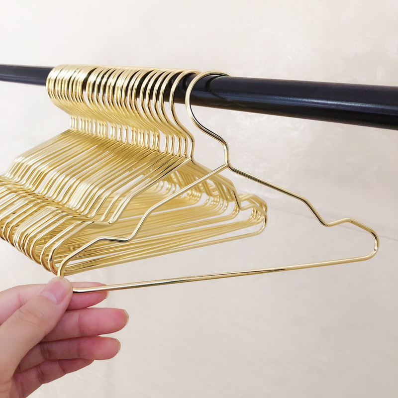 可爱金属宠物衣架防滑晾衣架加粗