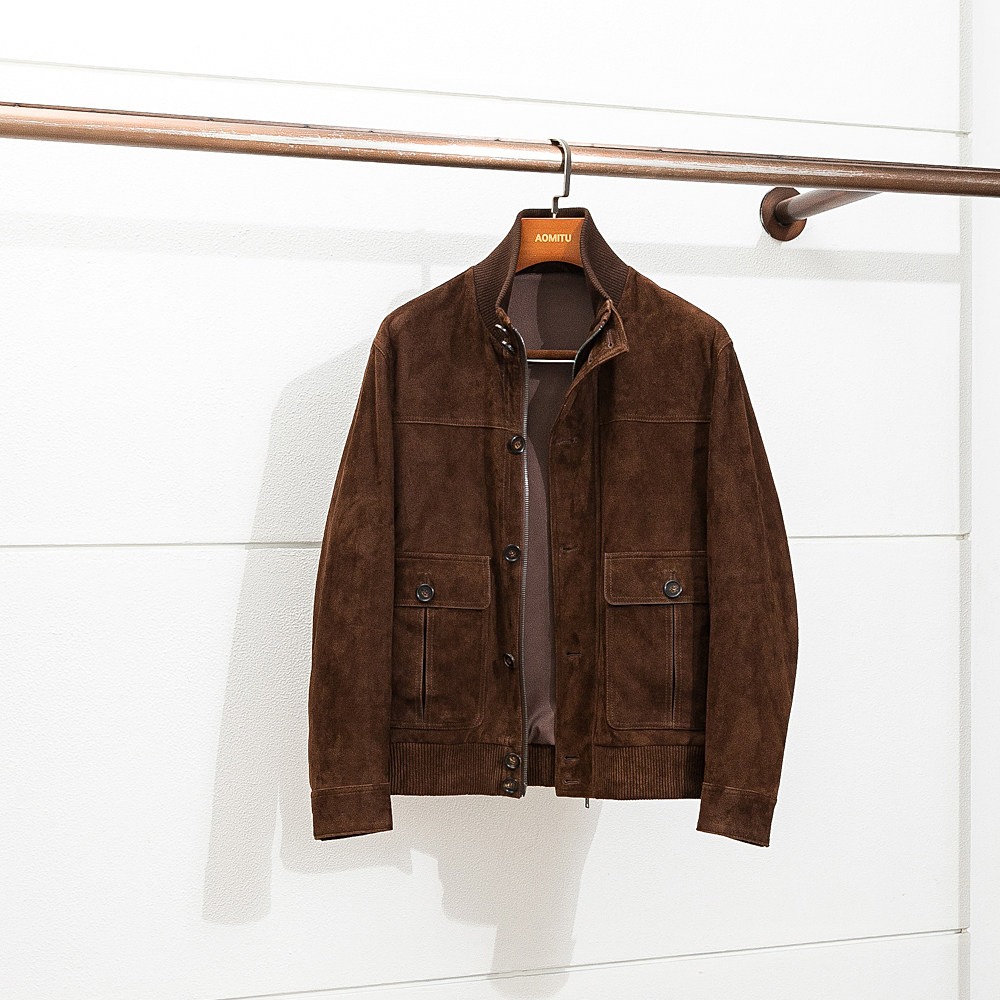 限量典藏级 阿塞拜疆绒面小羊皮男士皮衣 老钱风飞行员真皮皮衣男,男装,皮衣,淘宝优惠券,粉丝福利购,淘宝优惠卷