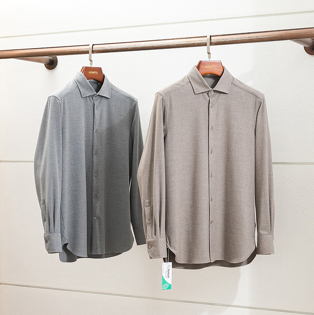 保暖有型秋冬商务休闲保暖衬衫