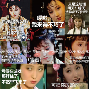 120张红楼梦贴纸林黛玉发疯文学周边装饰手账防水行李箱贴画#