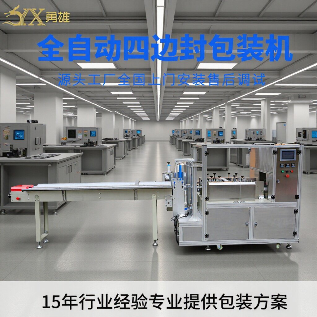 枕式四边封包装机全自动