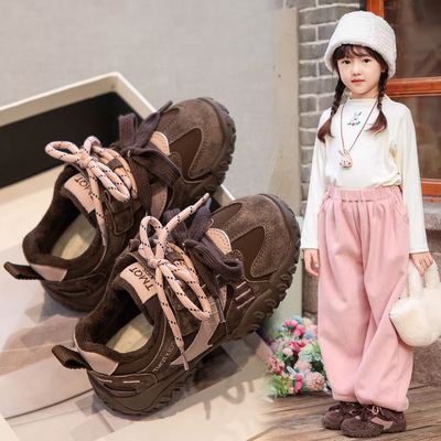 爆款加绒运动鞋舒适轻便棉鞋