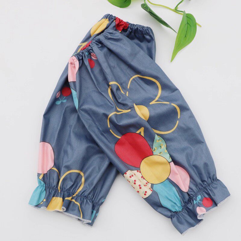 纯棉办公室秋冬季羽绒服好看的袖头袖套女长短款春夏薄款可爱套袖