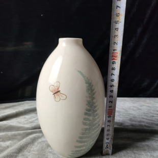 包邮 微瑕介意勿拍满20 有封釉实物如图 外贸出口欧美花瓶摆件