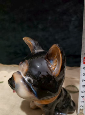 陶瓷摆件孤品高温瓷微瑕介意勿拍