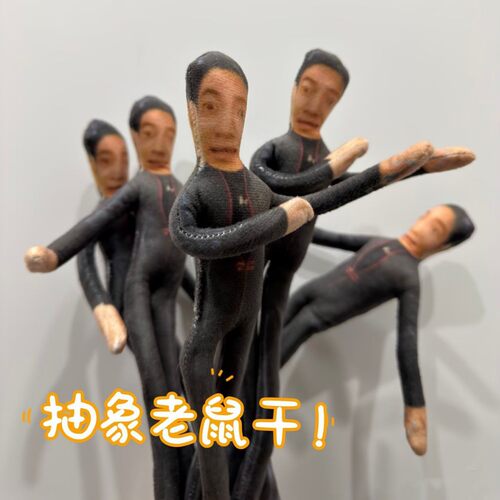 小撒小红书老鼠干撒爷无白边抽象