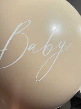 BabyShower 性别揭示准妈妈派对布置用品迎婴派对宝宝 男孩Or女孩