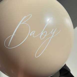 BabyShower 性别揭示准妈妈派对布置用品迎婴派对宝宝 男孩Or女孩