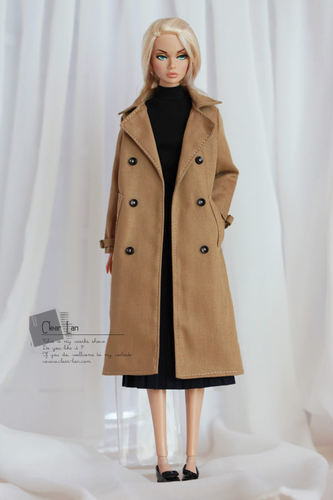 [M-201809-56]外套/FR Momoko Barbie Blythe Mico 娃衣