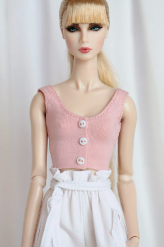 [M-201809-01]上衣/FR Momoko Barbie Blythe Mico 娃衣