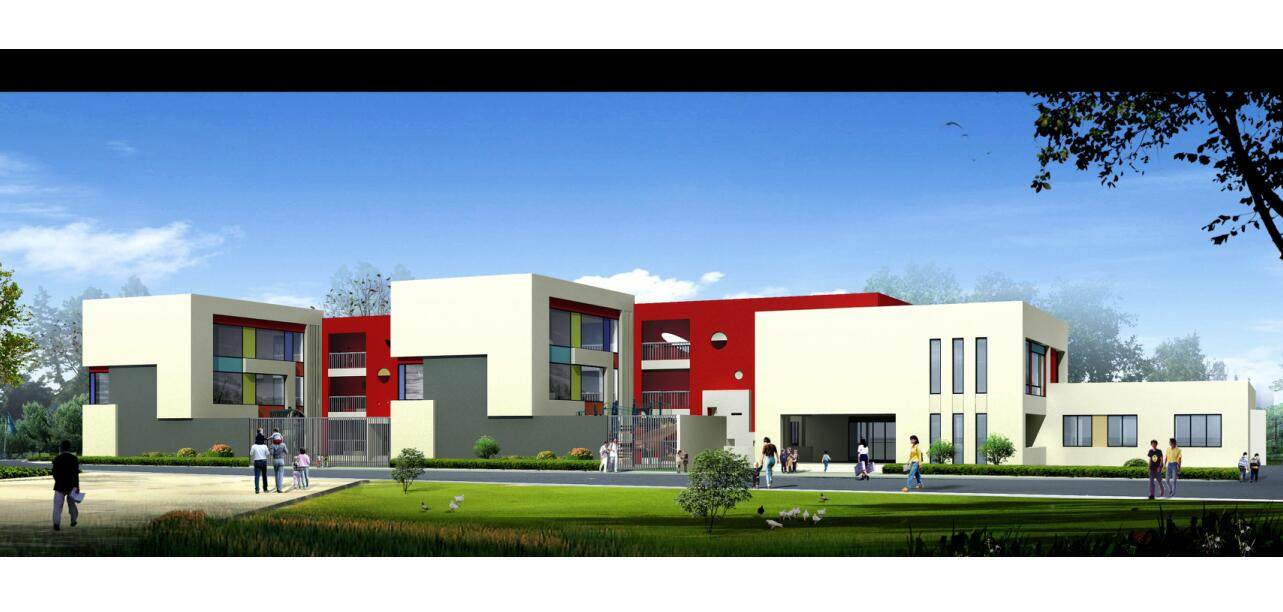 幼儿园建筑草图大师SU模型+建筑CAD平面立图+效果图skp模型源文件,商务/设计服务,设计素材/源文件,淘宝优惠券,粉丝福利购,淘宝优惠卷