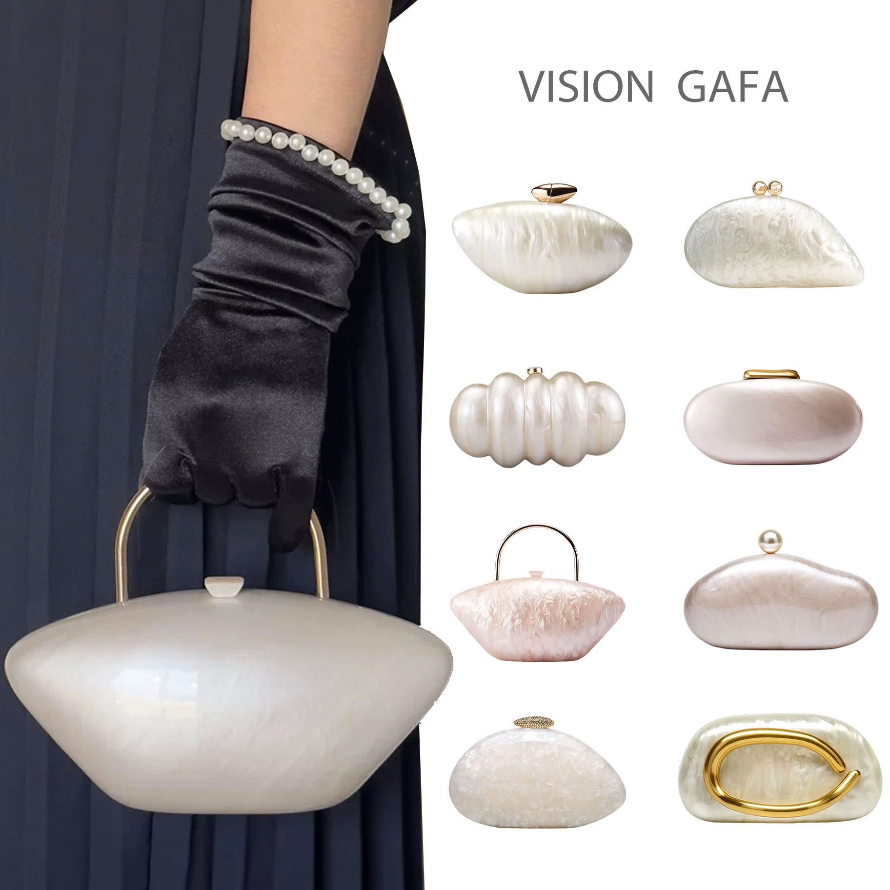 亚克力手拿斜挎手机口红包礼物