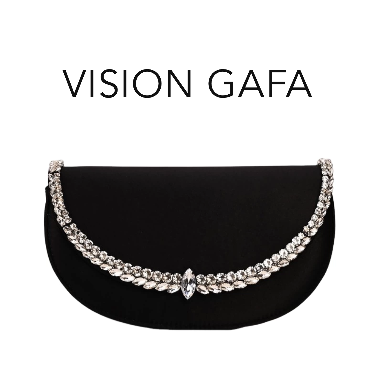 包包女2026新款法式仙女包镶钻马鞍包网红同款缎面晚宴单肩斜挎包