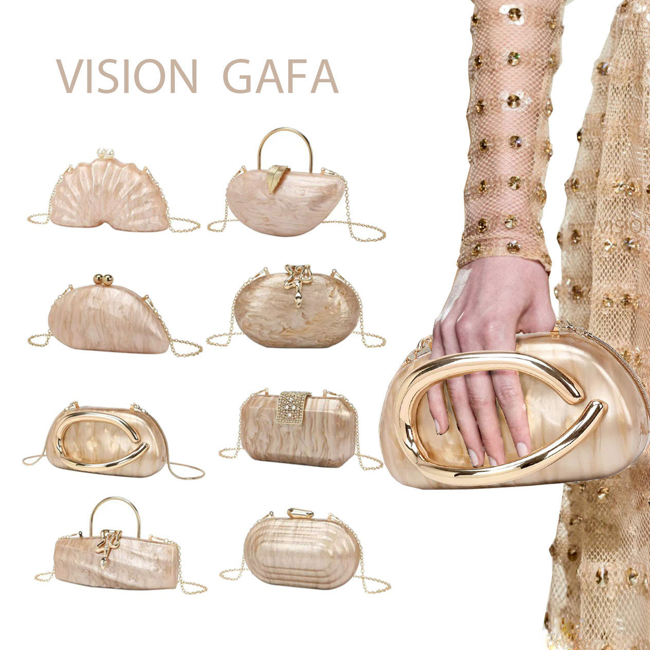 爆新跨境内销浅卡其亚克力手拿斜挎单肩包手机钥匙口红包女生礼物,箱包皮具/热销女包/男包,手拿包,淘宝优惠券,粉丝福利购,淘宝优惠卷