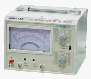 LODESTAR LMV322A 双针毫伏表 电压表