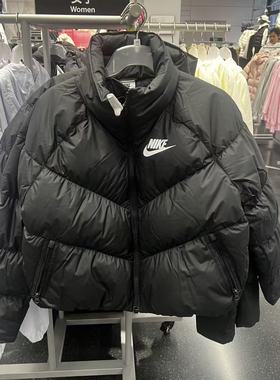 耐克Nike女秋冬新款立领防风保暖短款羽绒夹克外套IB2964-010-110