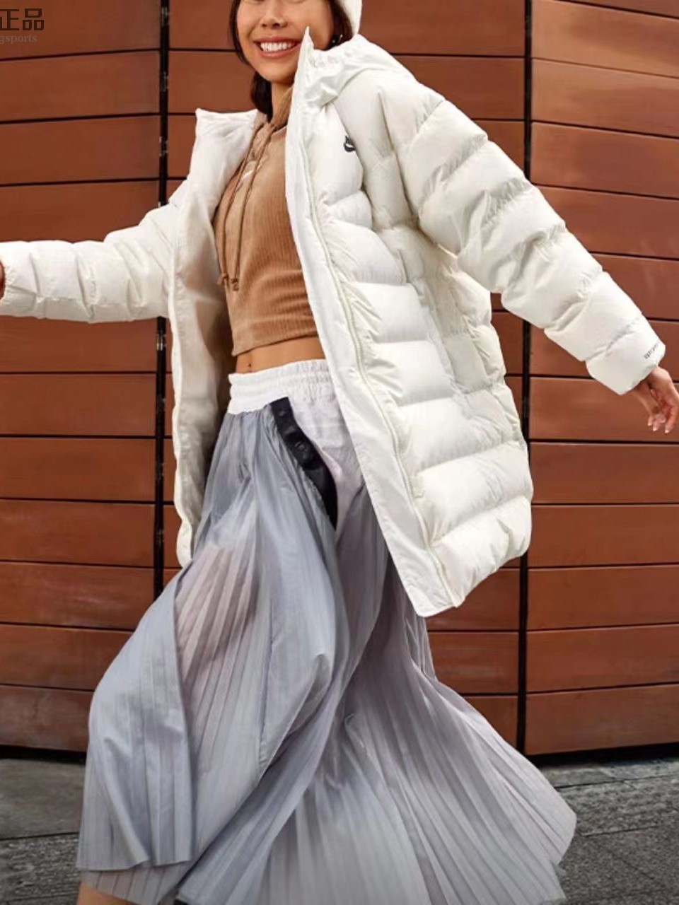 耐克Nike 秋冬新款女子中长款连帽羽绒服外套夹克 DQ6874-010-133,运动服/休闲服装,运动羽绒服,淘宝优惠券,粉丝福利购,淘宝优惠卷