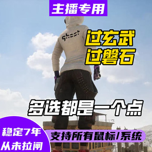 PuBG求生绝地压分枪一个点主播同款AT吃鸡软件