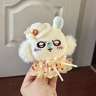 日本正版chiikawa公主裙子娃衣书包挂件小脚飞鼠吉伊卡哇礼物公仔