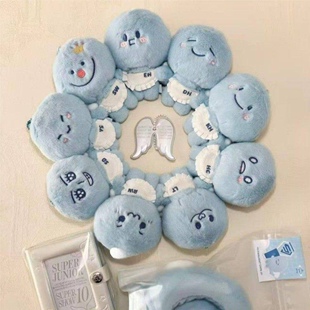 SuperJunior 蓝团子赫海金希澈金钟云曹圭贤属性自制毛绒玩偶礼物