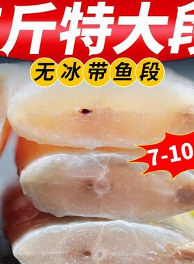 【顺丰上门】去皮免洗带鱼冷冻特大号特大黄金带鱼无冰中段刀鱼野
