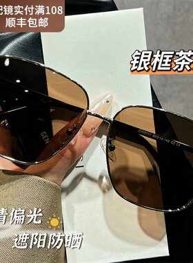 德国大框茶色太阳眼镜男