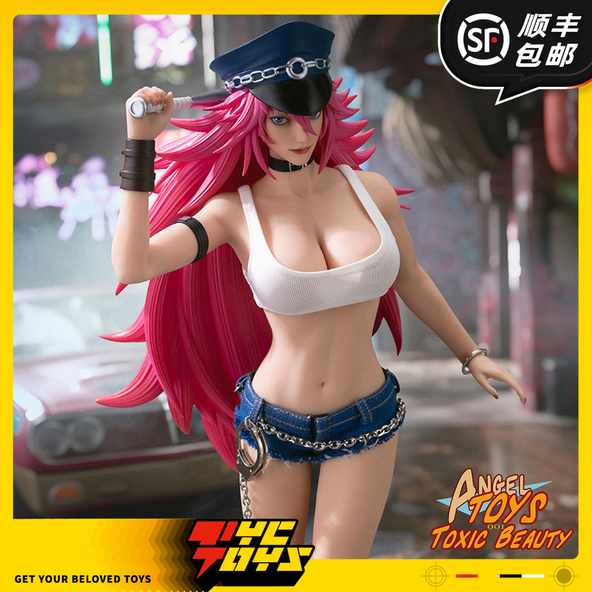 【TYCTOYS】定金预售 ANGEL TOYS TOXIC BEAUTY街霸毒药1/6人偶
