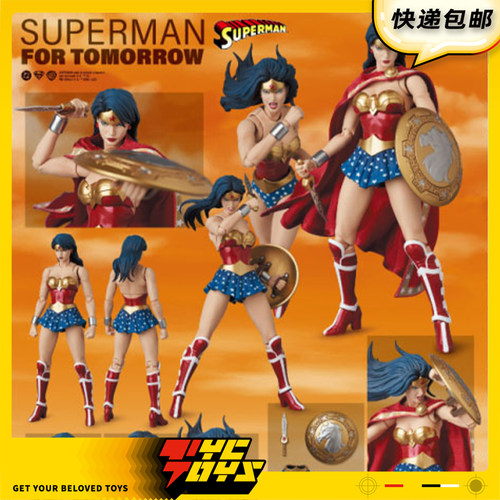 【TYCTOYS】定金预售MEDICOM TOY MAFEX超人明日之战神奇女侠可动