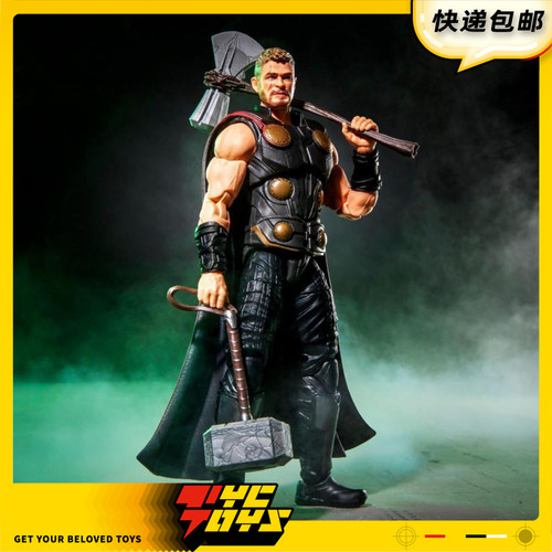 【TYCTOYS】定金预售 孩之宝漫威传奇复联5毁灭之日雷神索尔可动