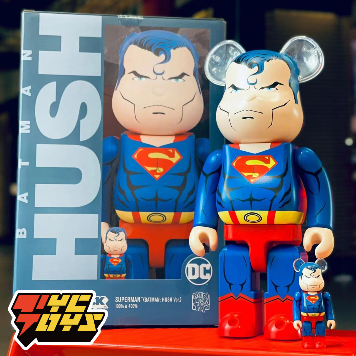 【TYCTOYS】现货 BE@RBRICK400%+100%SUPERM