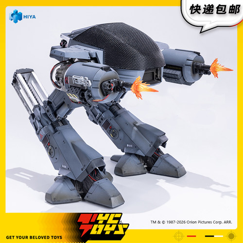 【TYCTOYS】定金预售 HIYA海雅ES机械战警ED-209可动人偶ESR0303
