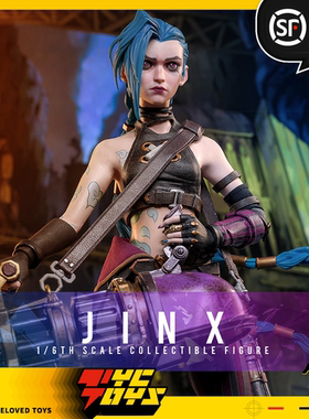 【TYCTOYS】现货 HOTTOYS HT英雄联盟双城之战2金克丝TMS137人偶