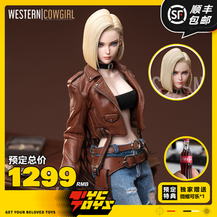 【TYCTOYS】定金预售 HEART HUNTER西部牛仔金发美少女1/6可动