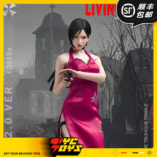 HOT 现货 HEART 2.0可动 6丧尸杀手女间谍MS.WONG TYCTOYS