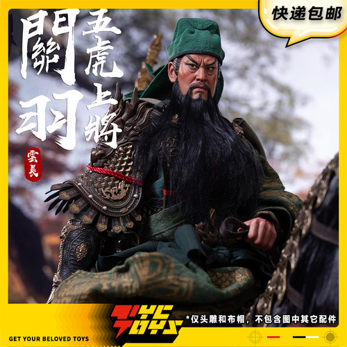 【TYCTOYS】定金预售 FZ ART猛将传关羽云长1/6头雕配件包FZ036