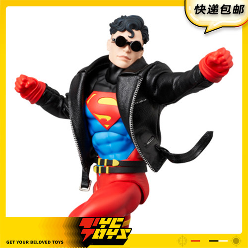 【TYCTOYS】定金预售 MEDICOM TOY MAFEX DC超人归来超级小子可动