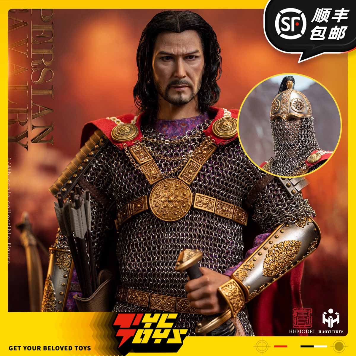 【TYCTOYS】预售 HHMODEL帝国军团波斯重骑兵骆驼坐骑1/6可动兵人