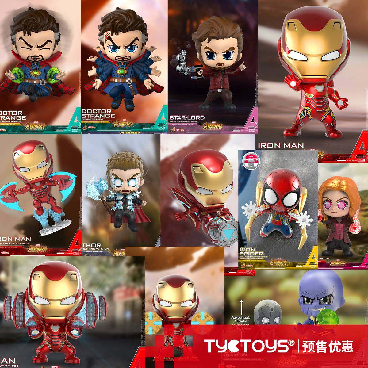 ¡¾TYCTOYS¡¿µ½»õ HotToys HT¸´Áª3COSBABYÀ×Éñ¸ÖÌúÏÀÅ®Îײ©Ê¿Ãð°Ô