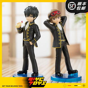 【TYCTOYS】现货 万代ADOKENETTE银魂Q版土方十四郎冲田总悟手办