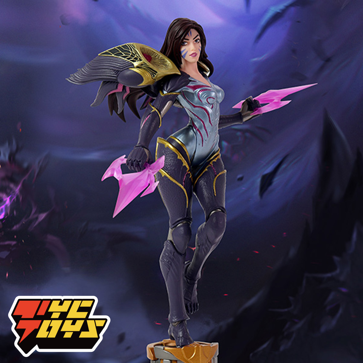 【TYCTOYS】现货 魔力风暴MORSTORM英雄联盟虚空之女卡莎手办笔