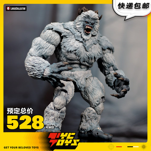 【TYCTOYS】现货 LC工作室雪人YETI大脚怪BIGFOOT可动人偶手办