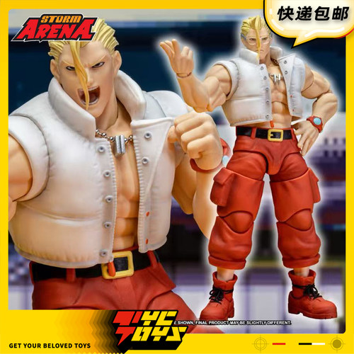 【TYCTOYS】现货 STORM TOYS ARENA少年街霸3查理纳什异色版可动