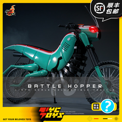 【TYCTOYS】现货 HOTTOYS HT假面骑士BLACK战斗蝗虫摩托TMS161