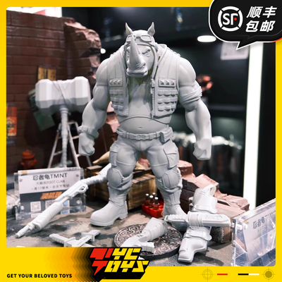 【TYCTOYS】定金预售 灵机魂忍者神龟牛头罗斯泰迪可动人偶手办