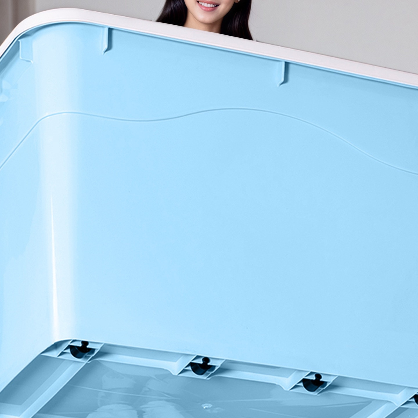 塑料收纳箱特大号被子收纳盒玩具储物盒搬家用衣服整理箱车载箱子